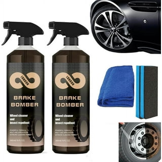 SHINE ARMOR Wheel Cleaner Tire Shine Spray for Car Detailing | Rim Cleaner  & Brake Dust Remover Safe for Chrome Alloy Painted Powder Coated Wheels 