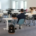 thumbnail image 3 of Sac à Dos Scolaire CANADA avec Bretelles Rembourrées et Compartiment Ordinateur, 3 of 9
