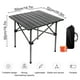 thumbnail image 2 of BTideas Camping Mesa Portátil Plegable, Mesa Cuadrada Plegable para Exteriores con Bolsa de Transporte, Enrollable, 2 of 7