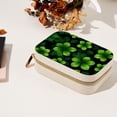thumbnail image 7 of St. Patrick's Day Velvet Portable Storage Box with Removable Compartment - a Stylish Decorative Box, Bracelet Holder, and Jewelry Stand - Gift, 7 of 7