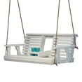 thumbnail image 3 of Porchgate Amish Balançoire de Porche Robuste 800 Lb Console à Roulettes Traitée avec Cordes de Suspension (Tache Blanche Semi-Solide), 3 of 4