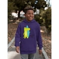 thumbnail image 2 of Cute Crocodile On The Beach Hoodie Juniors -Image by Shutterstock,  Small, 2 of 4