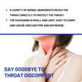 Ximonth Herbal Propolis Throat Spray Relives PhlegmCoughed Dry, Itchy