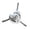 3 Blades, variant on HAHUT Steel Wire Grass Trimmer Head, 6" Durable Weed Trimmer Replacement Head, Universal Brush Cutter Steel Head for Garden Home Use (3 Blades)