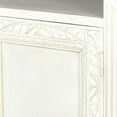 thumbnail image 2 of Magazine Cabinet with 1 Door Cabinet and Rods, White- Saltoro Sherpi, 2 of 5