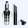 thumbnail image 3 of Leutsin Handheld Car Vacuum Cleaner,Powerful Small Car Vacuum Cleaner,Mini Car Vacuum with Usb,Portable Vacuum Cleaner Wireless Handheld Car Vacuum Cleaner,Back To School Supplies Sale, 3 of 9