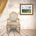 thumbnail image 3 of Bay, Noah 14x12 Gold Ornate Wood Framed with Double Matting Museum Art Print Titled - Mountain  View, 3 of 4
