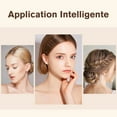 thumbnail image 3 of ZYNERY 300pcs Bobby Pins Hair + 50pcs Hair Nets Bun Set (Brown), 100 Bobby Pins 100 Hair Pins for Women 100 Hair Bands Kit, Hair Pins for Buns 2" 2.36" 2.75" Rose Gold, 50 Invisible Hair Nets, 3 of 7
