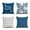Blue, variant on Pillow Covers 18x18 Set of 4,Modern Decorative Outdoor Sofa Throw Pillow Cushion Covers Case for Couch Living Room Bedroom Patio Home Decor Blue 18"L x 18"W