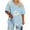 Z2-Sky Blue-plus size tops for women, variant on Qzwdhjm Womens Plus Size Tops V Neck Short Sleeve Tunics Comfy Casual Shirt Soft Summer Tshirts Travel Outdoor Blouses