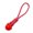 Red, variant on Misright Pet Toy Teething Toy Teething Ball Molar Pet Chew Dental Cleaning Toy