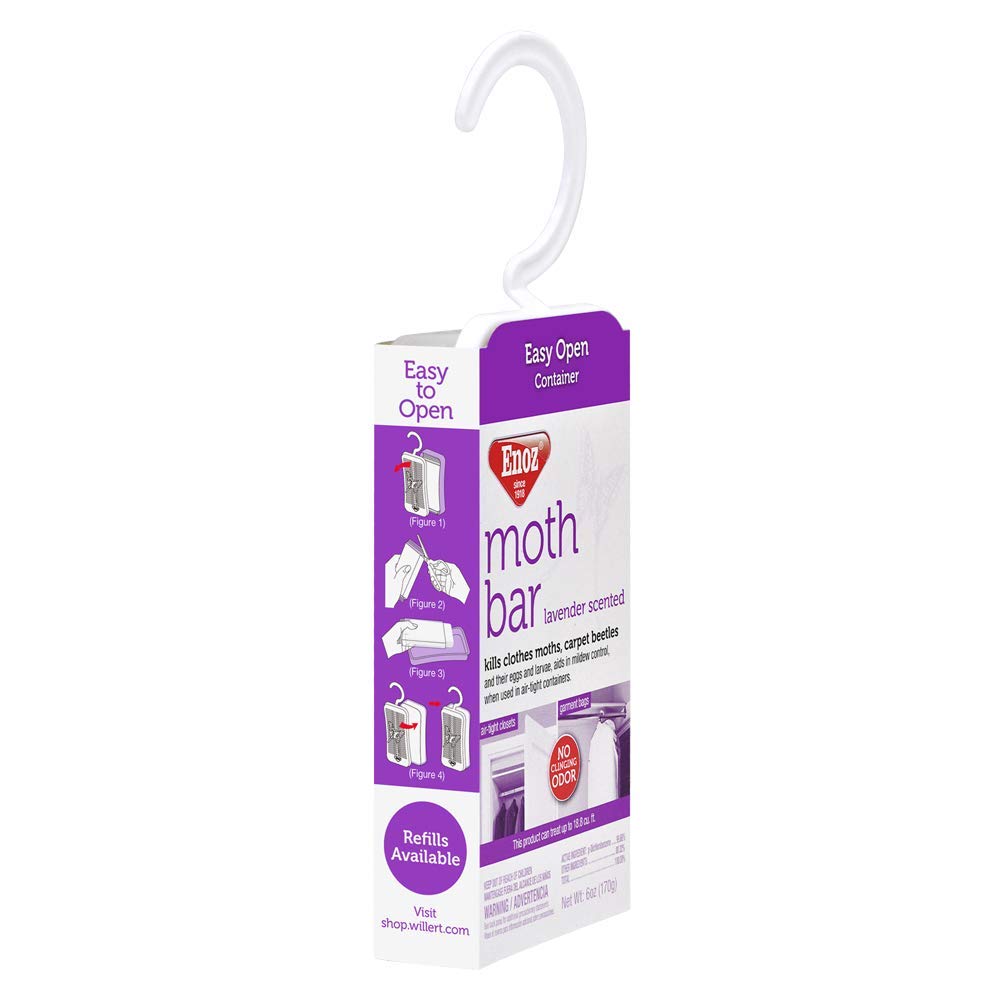 Enoz Moth Bar, Lavender Scent (Case of 6)