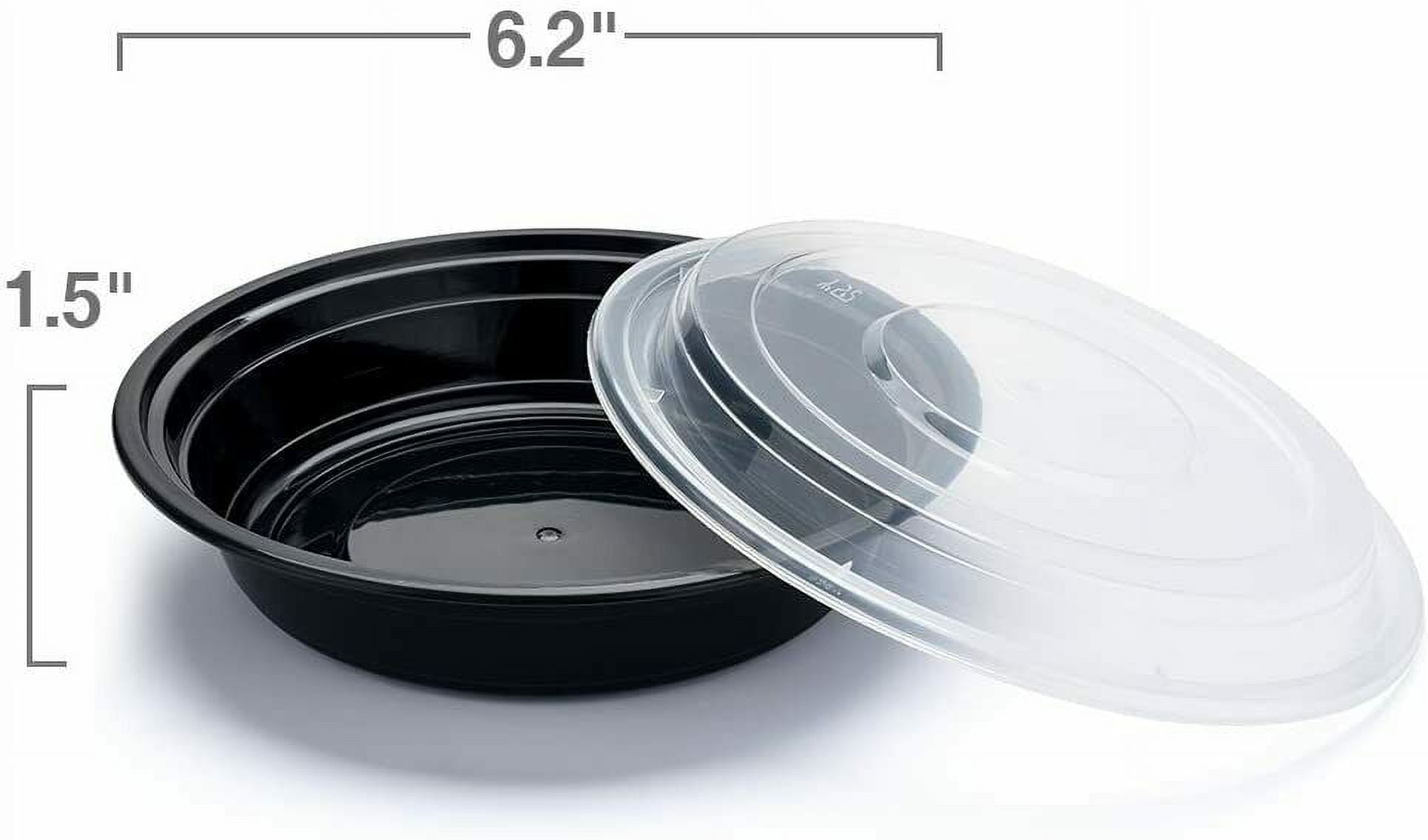 16 oz. BPA Free Food Grade Round Container with Lid (T41016CP