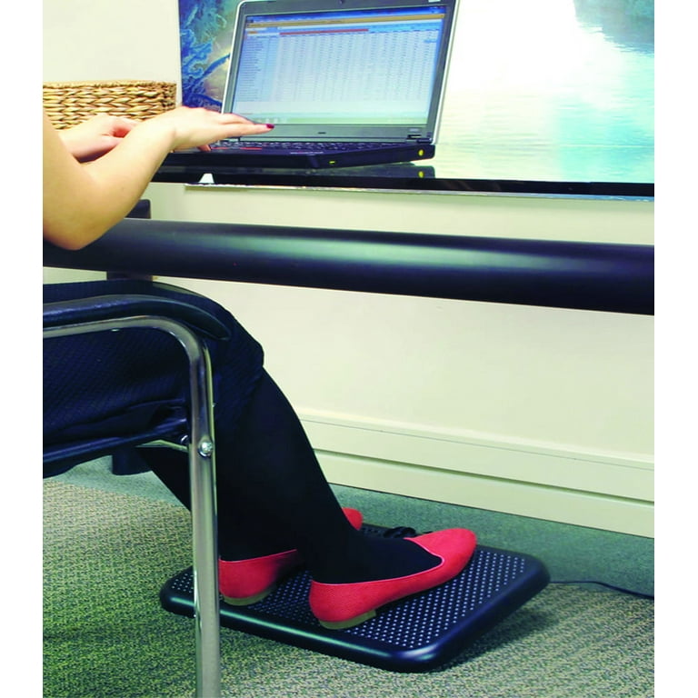Heated Footrest  Toasty Toes Foot Warmer