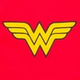 thumbnail image 5 of DC Comics Justice League Wonder Woman Little Girls Pajama Shirt Pants blue / Red 6, 5 of 5
