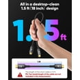 thumbnail image 4 of Cable HDMI Snowkids 8K HDMI 2.1 de 0,5 m, 48 Gbps, ultra alta velocidad, 4 of 9