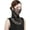 Black, variant on Women Silk Mask Veil Summer Anti-Dust Face Mask Neck Gaiter Sun Proof Face Cover UV Protection