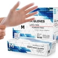 thumbnail image 4 of Dre Health Disposable Vinyl Gloves Case (S) 1000 Pack - Clear Latex and Powder Free Medical Exam Gloves 10 Packs of 100, 4 of 8