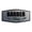 Brushed Silver, variant on Signs ByLITA Fancy Barber Shop Easy Installation | Durable Construction | Barbers | Grooming and Styling | Hair Sign (Black) - Small