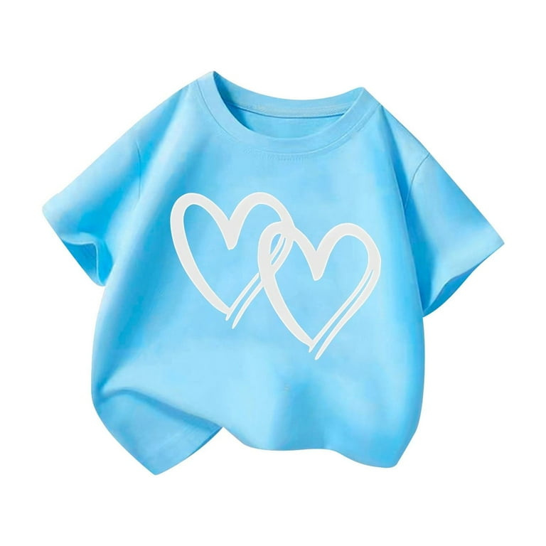 Blue cute shirts clearance