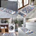 thumbnail image 2 of Pioneer Flower Floral Print Pattern Kitchen Rug Mat,Kitchen Runner Rugs Non Skid Washable,Decorative Kitchen Floor Mats for Kitchen,Sink,Laundry,17"X47", 2 of 5