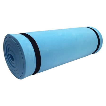 BLUE 72'' x 20'' Camp Pad Camping Mattress Cell Foam Pad Waterproof Sleeping (Best Foam Sleeping Pad)