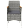 thumbnail image 4 of vidaXL Patio Dining Set Outdoor Dining Set Table and Chair Set for Garden, 4 of 7
