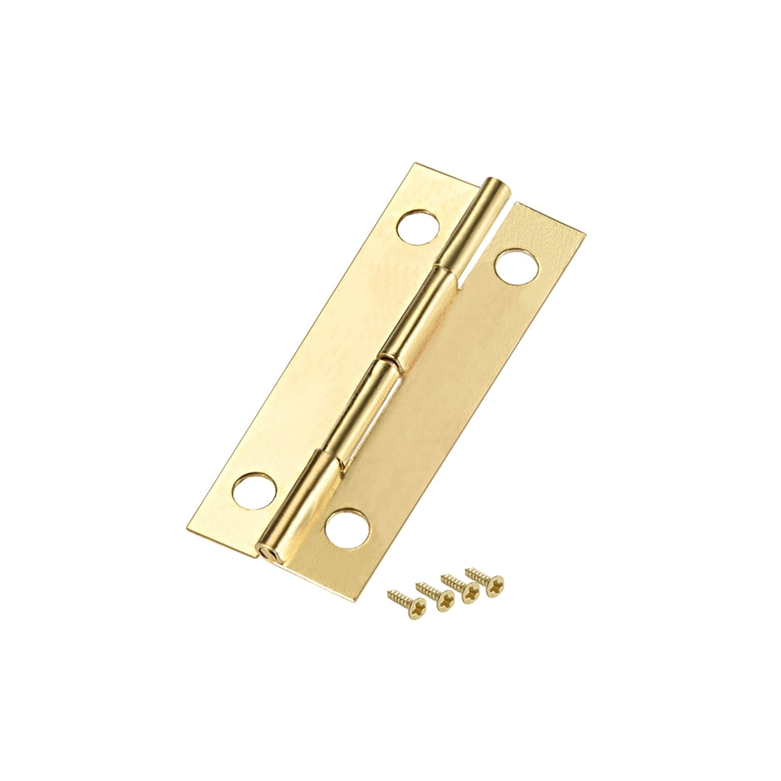 Dolls House Miniature DIY Fixtures /& Fittings Hardware 4 Brass T Hinges