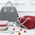 thumbnail image 4 of keepw Durable With Shoulder Strap Trust In And Style With Reliable Tote wine red 1Set, 4 of 6