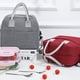 thumbnail image 3 of Wosthever Bolsa de almuerzo portátil ligera y hermética de poliéster para un bolso de mano más fresco que lleva fácilmente Organizadores de utensilios de cocina vino rojo, 3 of 6