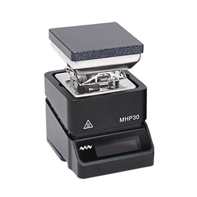 Graflsoa Station de Chauffage Portable Mini MHP30-PD avec Adaptateur 65W pour Soudure de Précision et Réparation de Composants, Design Compact avec Affichage OLED et Contrôle Intelligent de la Température