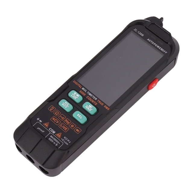 Multimètre Numérique, Multimètre Numérique Voltmètre Intelligent 0-600V Multifonction Portable pour les Tests Électriques