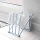 thumbnail image 1 of Soporte para trapo de cocina, escurridor de trapo de cocina de encimera, soporte para paño de cocina, soporte para paño de cocina plegable, logra más, 1 of 12