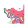 thumbnail image 6 of Girls Dress Fruit Watermelon Summer Holiday Cute Beach Casual Cotton 5 Years, 6 of 8