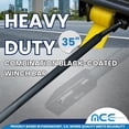 thumbnail image 5 of Mega Cargo Control Chrome 35" Combination Winch Bar for Flatbed Trailer Tie Down Strap, 1 Pack, 5 of 7