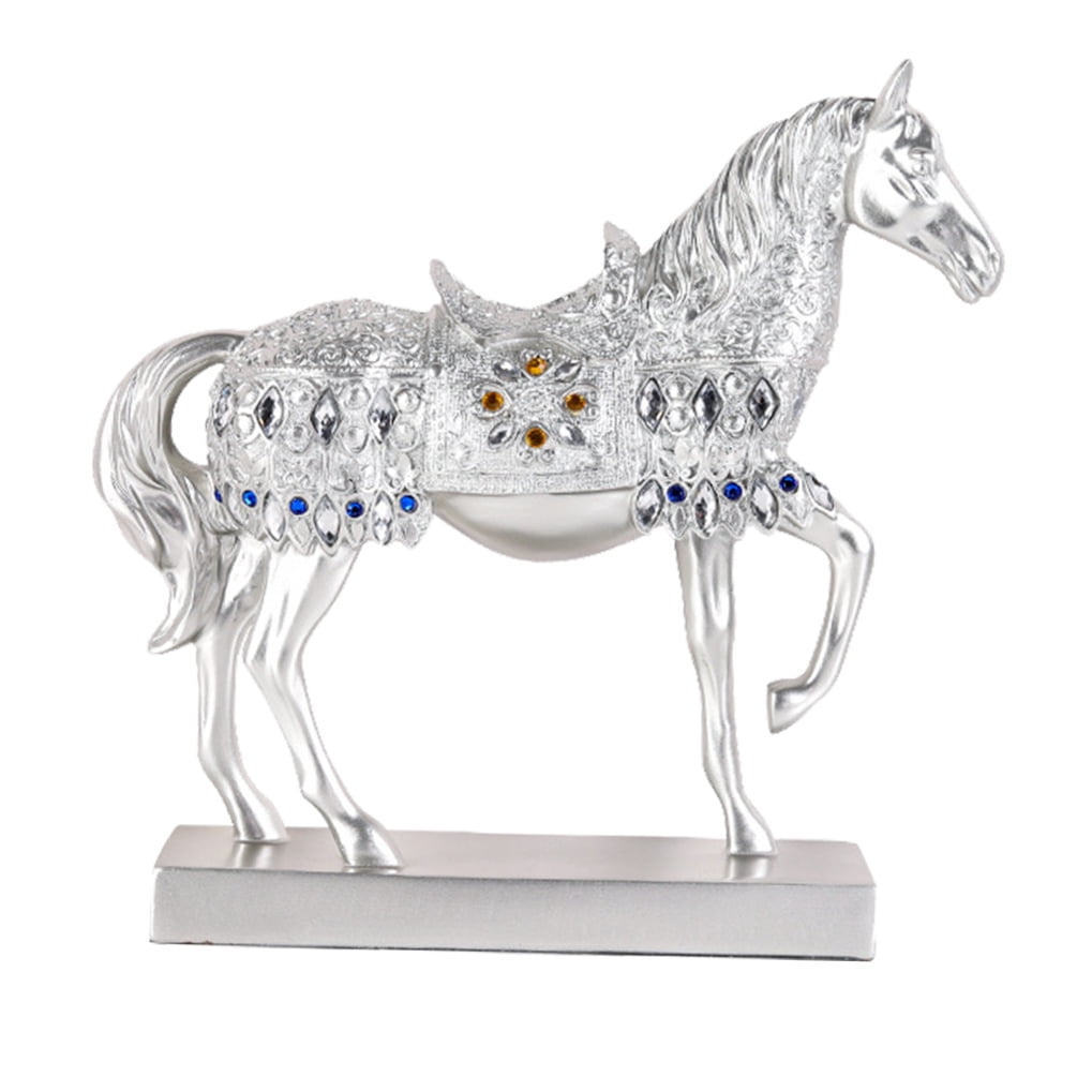 WHAMVOX  Equestrian Animal Ornaments Horse Decor Bedside Table Decoration