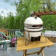 thumbnail image 2 of Icon Grills 100 Series 214 Square Inch Compact Portable Charcoal Grill, White, 2 of 5