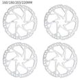 thumbnail image 3 of Disc Brake For ROTOR 140-180MM 6Hole for ebike Scooter ebike electric bicycle 2.3MM 1PC 180MM, 3 of 9