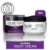 Olay Age Defying Classic Night Cream, Face Moisturizer, Fine Line & Wrinkle All Skin Types, 2.0 oz