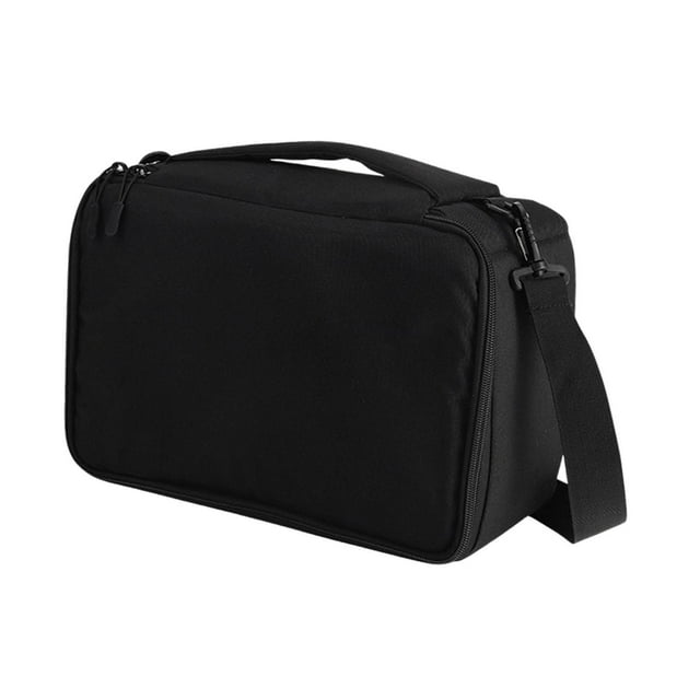 ZheElen Étui pour Moulinet de Pêche Résistant à l'Eau avec Bandoulière Sac de Rangement S Noir TG