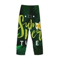 thumbnail image 3 of Lsque Tropical Summer Vibes Print Men's Pajama Pants, Lounge Pant - Comfortable Home Wear,Elastic Waistband, Stylish Design-Medium, 3 of 9