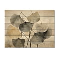 thumbnail image 3 of Designart "Pansies Flowers Asian Painting III" Asian Print on Natural Pine Wood, 3 of 5