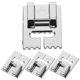 thumbnail image 1 of 4 prensatelas de costura resistentes al desgaste, reemplazables, de metal., 1 of 8