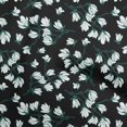 thumbnail image 1 of oneOone Cotton Poplin Teal Blue Fabric Floral Sewing Fabric By The Yard Printed Diy Clothing Sewing Supplies 56 Inch Wide, 1 of 4
