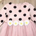 thumbnail image 5 of Automne Bébé Robe de Coton Polka Dot Princesse à Manches Longues Partie Tutu Robe, 5 of 5