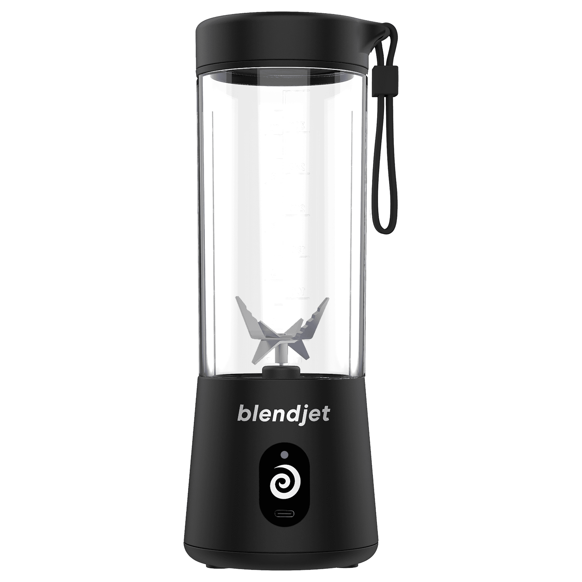 BlendJet One Plus Portable Blender, Black