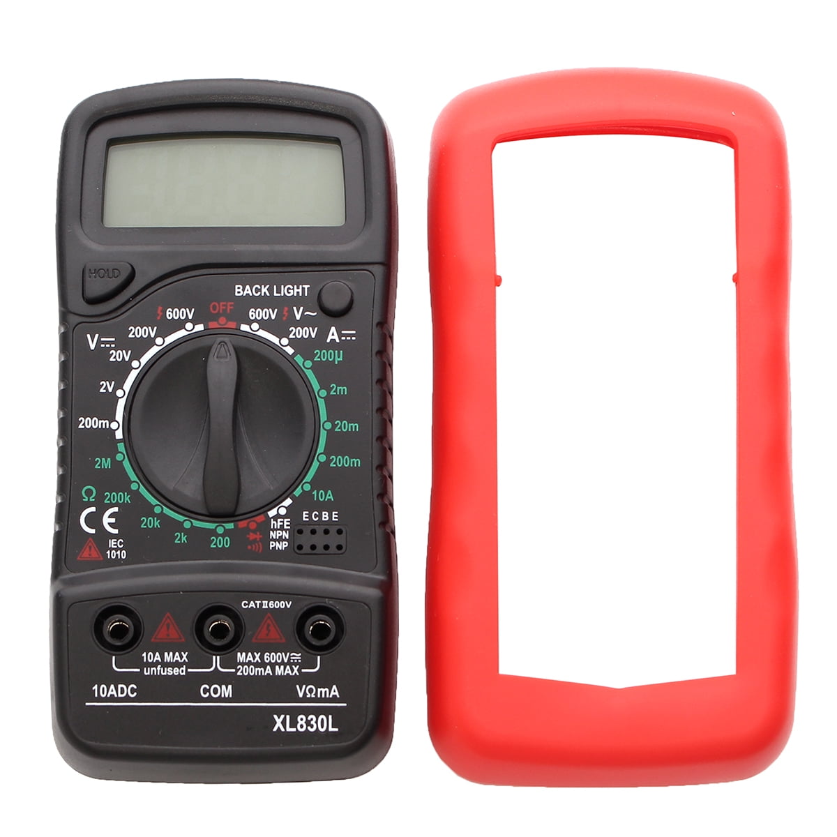 Digital XL830L LCD Multimeter Voltmeter Ammeter Ohmmeter OHM VOLT Tester Walmart Canada