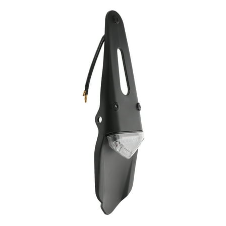 Hemoton Rear Mount LED Tail Light Brake Lamp License Plate Light Motorcycle Taillight Motorcycle Dirt Bike Motorcycle Brake Lamp