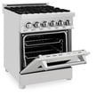 thumbnail image 2 of ZLINE 24" 2.8 cu. ft. Dual Fuel Range with Gas Stove and Electric Oven in Stainless Steel and DuraSnow Door (RA-SN-24), 2 of 2