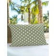 thumbnail image 6 of Outdoor Pillows Waterproof, Sage Green Geometric Bedding Throw Pillows with Insert for Couch Sofa Bed, Modern Abstract Art Aesthetics Luxury 12x20 Inch Pillowcases Decorative Patio Pillow Set of 1, 6 of 8